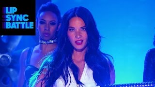 Kevin Harts quotSlamquot vs Olivia Munns quotBad Bloodquot  Lip Sync Battle [upl. by Pendleton]