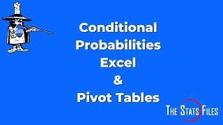 Conditional Probabilities using Excel [upl. by Galateah163]