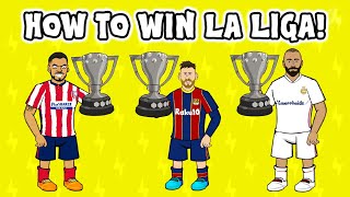 La Liga title race How Real Madrid Atletico and Barcelona can SABOTAGE each other [upl. by Cassandry]