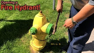 How to Open a Fire Hydrant [upl. by Orose]