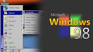 A Tour of Windows 98  Software Showcase [upl. by Eustasius]