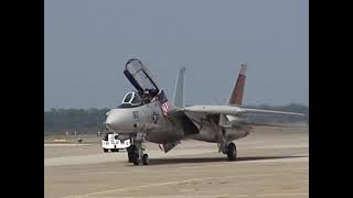 2005 NAS Oceana Airshow  F14 Tomcat Demo LAST TIME [upl. by Lutero]