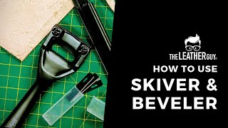 How to Use the Leather Skiver [upl. by Mandie]