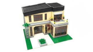 GIANT LEGO 2Storey Modern House MOC [upl. by Swanson606]