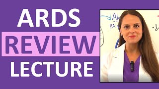 ARDS Acute Respiratory Distress Syndrome Nursing  Pathophysiology Treatment [upl. by Annaesor]