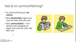 Sammanfattning – vad är det [upl. by Roddy900]