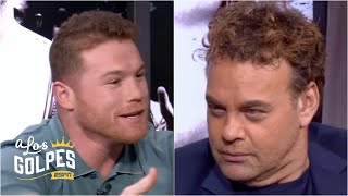 ‘Tú no sabes de boxeo’ La pelea entre CANELO ÁLVAREZ y DAVID FAITELSON Parte 2  A Los Golpes [upl. by Nodnab]