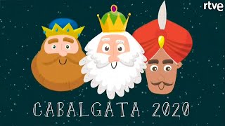 CABALGATA DE REYES MAGOS 2020 DESDE MADRID [upl. by Howell]