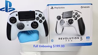 Nacon Revolution 5 Pro PS5 Hall Effect Controller  Full Unboxing [upl. by Enovi]