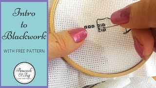 Blackwork tutorial an introduction to blackwork [upl. by Leela272]