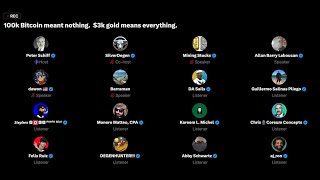 100k Bitcoin meant nothing 3k gold means everything [upl. by Pacificia]