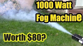 Is this 1000W Fog Machine Worth 80 [upl. by Baler]