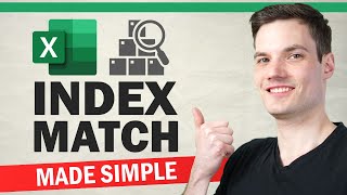 INDEX MATCH Excel Tutorial [upl. by Halsy]