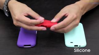 Rubberized Hard Case vs Silicone vs TPU [upl. by Alvar721]