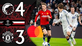 FC Copenhagen 43 Man Utd  Match Recap [upl. by Ainniz]