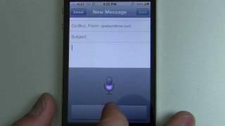 Improve Siri Dictation on iPhone 4S  10 Tricks to Better Voice Typing [upl. by Adai]