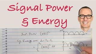 Signal Power and Energy [upl. by Knighton]