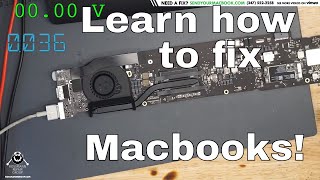 The most common Macbook Air logic board failure  how to fix [upl. by Philemon294]