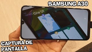 SAMSUNG GALAXY A30 ☑️Cómo Hacer Screenshot FACIL O Captura De Pantalla 📲📲OrientadorMovil [upl. by Clemmy]