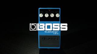 Boss CS3 CompressionSustainer Pedal  Gear4music demo [upl. by Cynthy]