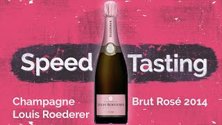 SpeedTasting Champagne Louis Roederer Brut Rosé 2014 [upl. by Adelpho]