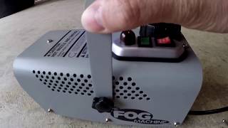 Fog Machine 400 watt DemonstrationHD 60fps [upl. by Kiah]