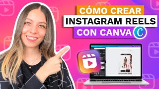 COMO CREAR REELS CON CANVA TUTORIAL [upl. by Burrus]