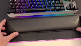 ASUS ROG Strix Scope TKL Deluxe Unboxing  Quick look at Aura sync [upl. by Reger]