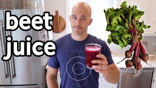 Beet Juice Benefits Plus A Simple Recipe [upl. by Nirrac]