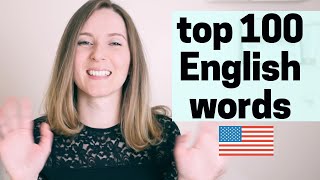 Pronounce the 100 Most Common Words in English American English Pronunciation [upl. by Lerret980]