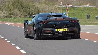 Ferrari SF90 Stradale  Acceleration Sounds [upl. by Zorina510]