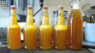 Beginners Guide To Fermentation Bottling  Flavoring Kombucha [upl. by Locke206]