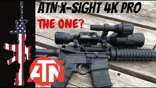 ATN XSight 4K Pro NV Scope  REVIEW [upl. by Eggett]