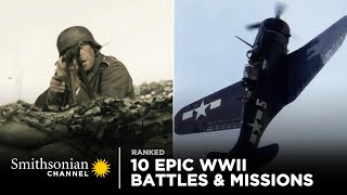 10 Epic WWII Battles amp Missions 🪂 Smithsonian Channel [upl. by Clauddetta]