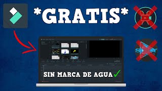 EL MEJOR PROGRAMA PARA EDITAR VÍDEOS EN PC SIN MARCA DE AGUA ✔ [upl. by Shank]