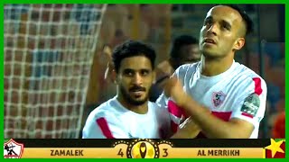 Zamalek vs Al Merrikh 4  3 Highlights CAF Champions League 2023 [upl. by Zoie]