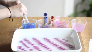 How to Marbling with Acrylic Paint [upl. by Lowery52]