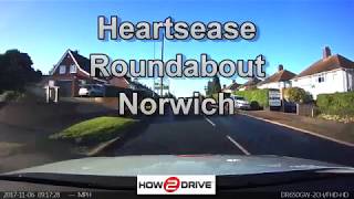 Heartsease Roundabout Norwich [upl. by Enak]