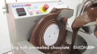 Bakon USA Chocolate Tempering Machine  Choco TT [upl. by Hairahcez490]