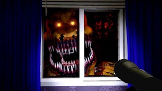 TRAPPED OVERNIGHT AT THE NEW FNAF HORROR ATTRACTION  FNAF The Glitched Attraction [upl. by Nisbet]