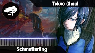 Tokyo Ghoul OST  Schmetterling Piano Cover  Anime Piano Sheet Music [upl. by Rraval]