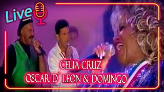 Celia Cruz Oscar de León amp Domingo  Bemba Colora celiacruz oscardeleon domingoquiñones [upl. by Arvin]