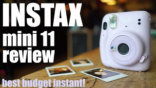 Fujifilm INSTAX Mini 11 review  BEST instant camera [upl. by Drusie]