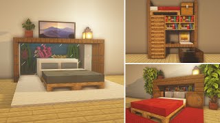 Minecraft 10 Bed Designs and Ideas [upl. by England]