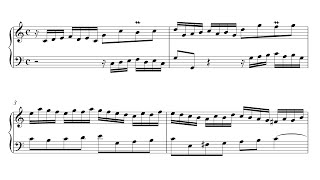 Bach Invention 1 in C Major BWV 772 Urtext Edition [upl. by Aletsirc]