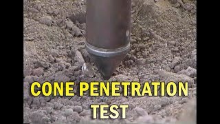 Cone Penetration Test2001 [upl. by Schuman]