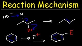 Organic Chemistry  Reaction Mechanisms  Addition Elimination Substitution amp Rearrangement [upl. by Ayotl6]