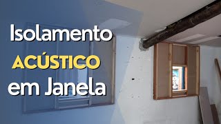 Isolamento Acústico em Janela [upl. by Deni308]