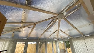 How to Insulate a Conservatory Ceiling [upl. by Analihp]