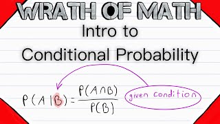 Intro to Conditional Probability  Probability Theory [upl. by Adnawot]